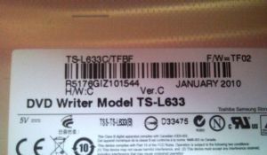DVD napaľovačka Toshiba TS-L633 do NTB